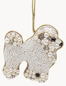 Ręcznie wykonana ozdoba choinkowa Poodle