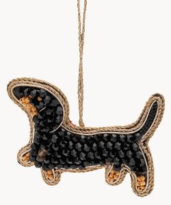 Ręcznie wykonana ozdoba choinkowa Dachshund
