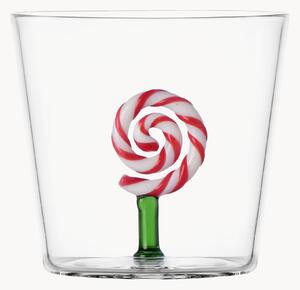 Ręcznie wykonana szklanka ze szkła borokrzemowego Sweet and Candy