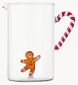 Ręcznie wykonany dzbanek ze szkła borokrzemowego Sweet and Candy, 1,4 l