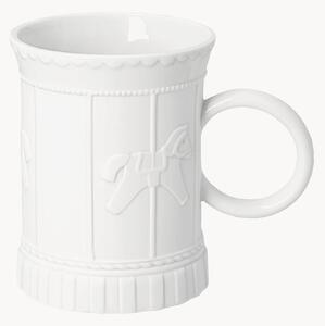 Ręcznie wykonany kubek z porcelany Carousel