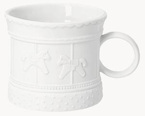 Ręcznie wykonany kubek z porcelany Carousel