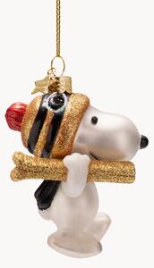 Ozdoba choinkowa ze szkła dmuchanego Snoopy Peanuts