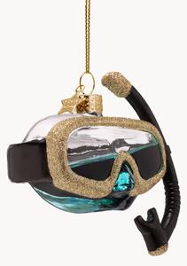 Ozdoba choinkowa ze szkła dmuchanego Snorkeling Glasses