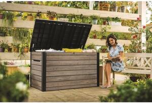 Skrzynia ogrodowa KETER Deco Deck Box 261796 870L Popielaty