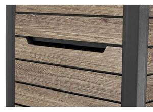 Skrzynia ogrodowa KETER Deco Deck Box 261796 870L Popielaty