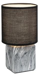 Rabalux 74068 lampa stołowa Nalisa, kwadratowa, czarny