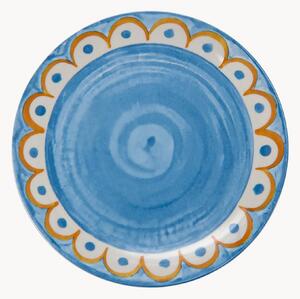 Komplet talerzy z porcelany Tangeri Blue, 6 elem