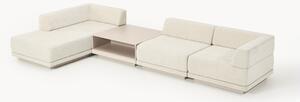 Narożna sofa modułowa ze stolikiem kawowym Colin (4-osobowa)
