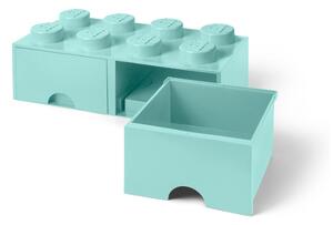 Miętowy pojemnik z 2 szufladami LEGO®