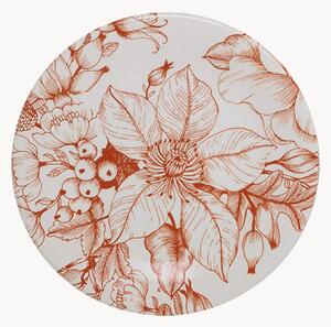 Komplet talerzy śniadaniowych z ceramiki Jacquard, 6 elem