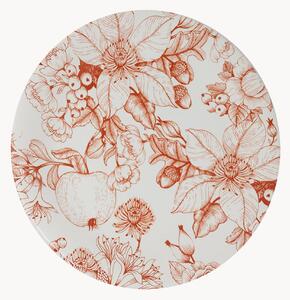 Komplet talerzy dużych z ceramiki Jacquard, 6 elem