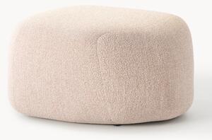 Owalny puf Bouclé Wolke