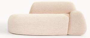 Sofa Bouclé z szezlongiem Wolke (2-osobowa)