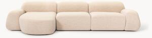 Narożna sofa modułowa Bouclé Wolke (4-osobowa)