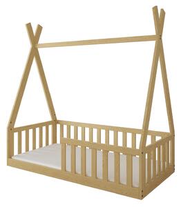 Łóżeczko dziecięce 140x70 TEEPEE - Natura