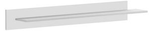 Biała półka wisząca 150 cm | Umeblowana.com