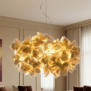 Slamp Lampa wisząca designerska Clizia Mama Non Mama, możliwość ściemniania, mosiężny / złoty, salon / jadalnia, tworzywo sztuczne, design