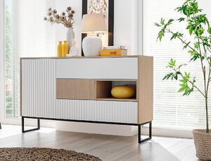Elegancka komoda w stylu scandi z szufladami | Umeblowana.com