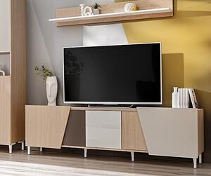 Nowoczesna komoda RTV na nóżkach | Umeblowana.com