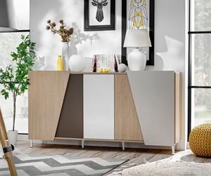Duża designerska komoda z półkami 180cm | Umeblowana.com
