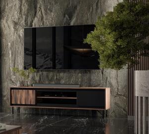 Długi stolik pod telewizor loft 180 cm | Umeblowana.com