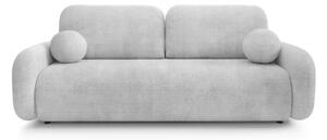 Sofa VIDI Rozkładana Dwuosobowa Szara Szenil Nowoczesna