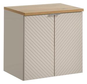 Wisząca szafka łazienkowa pod umywalkę 60 cm | Umeblowana.com