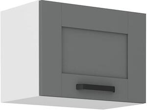 Szafka kuchenna wisząca górna LUNA 50 GU-36 1F Szary/Biały