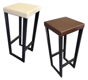 Wysoki stołek kuchenny loft 75 cm - kolory | Umeblowana.com