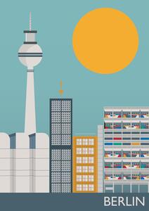 Ilustracja Berlin, Gail Myerscough