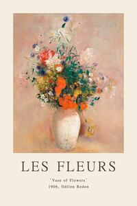 Reprodukcja Vase of Flowers Les Fleurs The Flower Collection