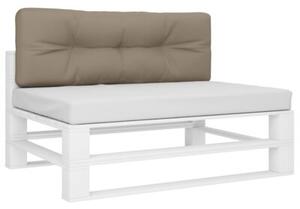 Poduszka na paletę, taupe, 120x40x12 cm, tkanina