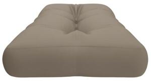 Poduszka na paletę, taupe, 120x40x12 cm, tkanina