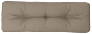 Poduszka na paletę, taupe, 120x40x12 cm, tkanina