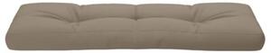 Poduszka na paletę, taupe, 120x40x12 cm, tkanina