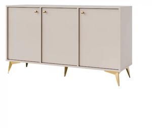 Komoda trzydrzwiowa do salonu Sakai 1 3F T813 Beżowy