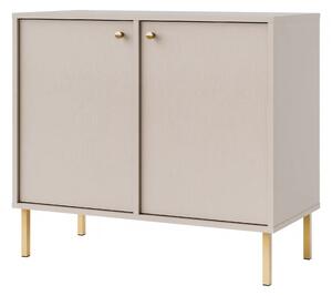 Komoda dwudrzwiowa do salonu Sakai 2 2F T812 Beżowy