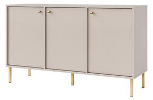 Komoda trzydrzwiowa do salonu Sakai 2 3F T813 Beżowy