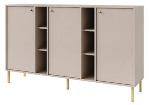 Komoda trzydrzwiowa do salonu Sakai 2 3F T823 Beżowy