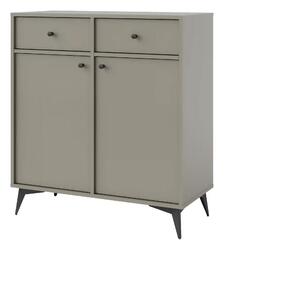 Komoda z szufladami do salonu Sakai 1 2F 2S T826 Eukaliptus