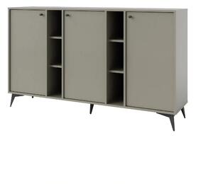 Komoda trzydrzwiowa do salonu Sakai 1 3F T823 Eukaliptus