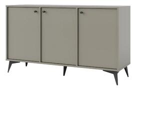 Komoda trzydrzwiowa do salonu Sakai 1 3F T813 Eukaliptus