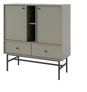 Komoda z szufladami do salonu Sakai 3 2F 2S T825 Eukaliptus
