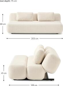 Sofa rozkładana Teddy Caterpillar (3-osobowa)