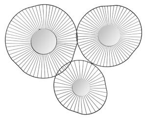 Lustro dekoracyjne WIRED, 65 x 50 cm, kompozycja 3 luster