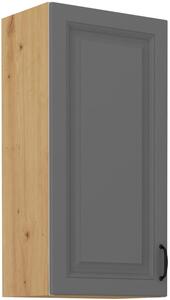 Szafka kuchenna wisząca górna STILO 45 G-90 1F Szary/Dąb Artisan