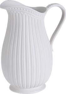 Wazon dekoracyjny z uchwytem, porcelanowy, wys. 24,3 cm