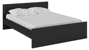 Łóżko 160x200 Naia czarny mat