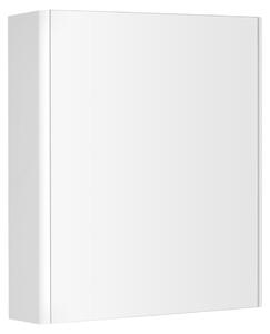 DENEB szafka z lustrem 60x70x18cm, matowa biel